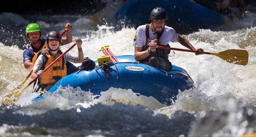 Rafting sur les rivières Jondachi et Hollín Équateur
